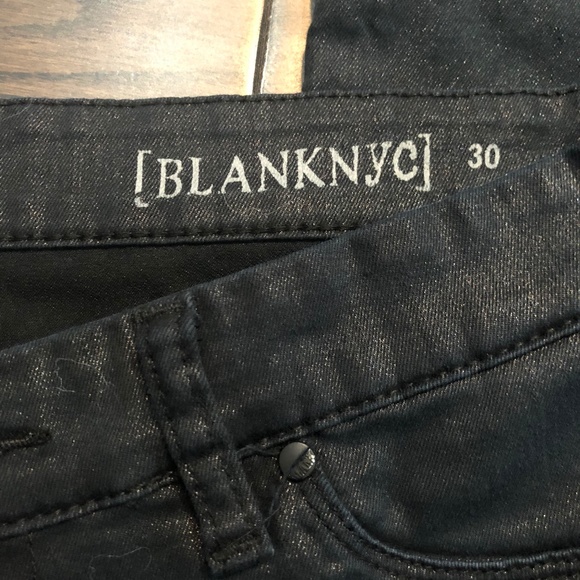 Blank NYC shiny coated jeans - Picture 1 of 12